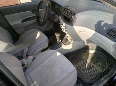 A picture of Hyundai accent 2008 model Engine Automatic gear First body Interior