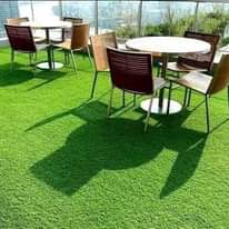 A picture of Artificial turf grass carpets.