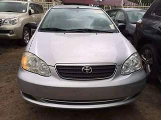 A picture of Toyota corolla