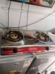 A picture of Global star double gas stove on sale