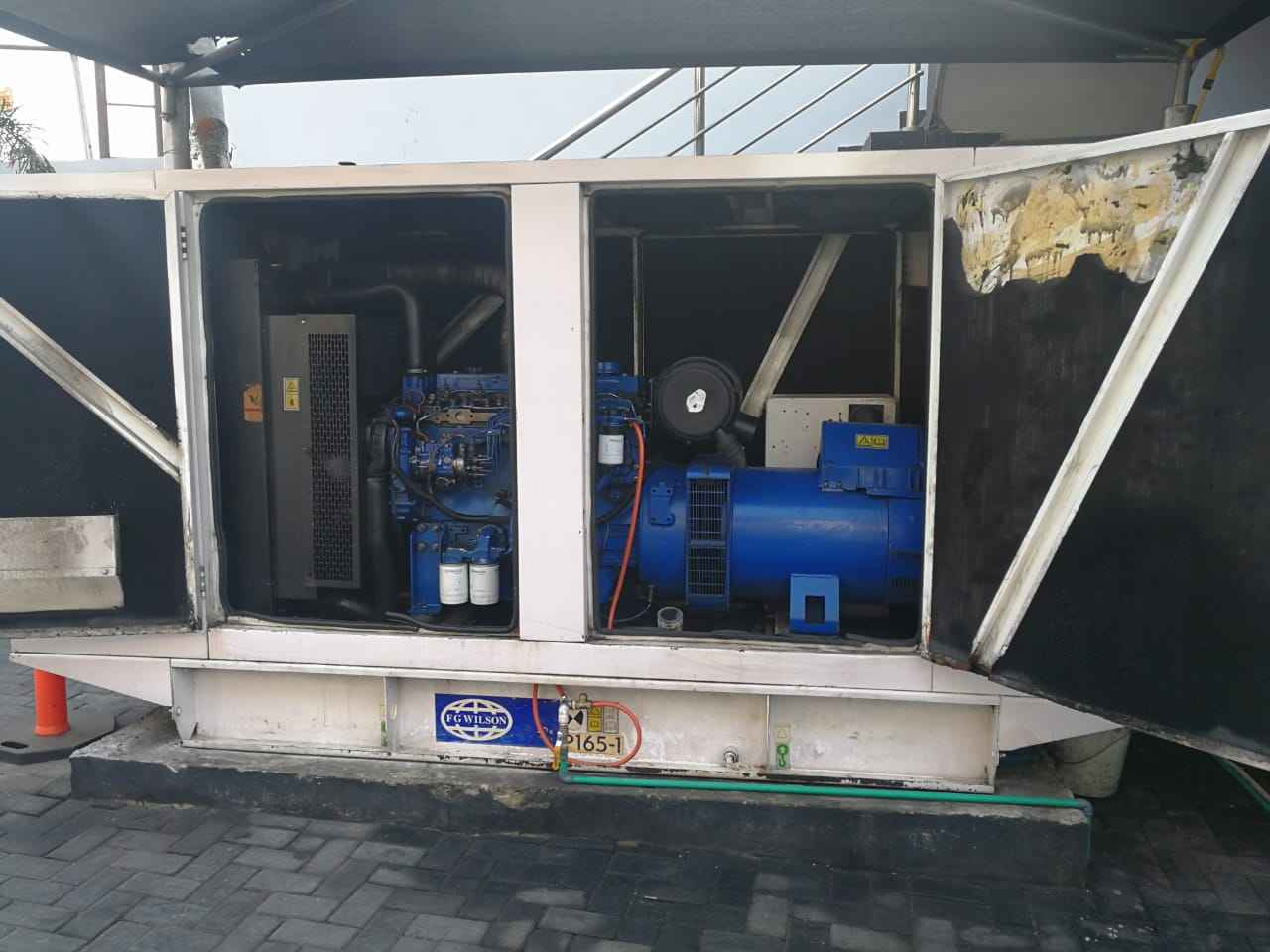 A picture of 165 KVA Perkins generator