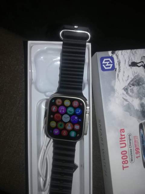 A picture of smart watch t800 ultra