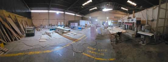 A picture of Mahogany doors wardrobes and kitchen cabinets