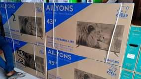 A picture of ALYONS SMART TV INCH 43 MPYA FRAMELESS NETFLIX YOUTUBE Tsh
