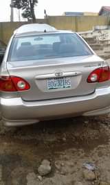 A picture of Tukumbor standard Toyota Corolla 2005 model neatly used pure first