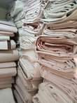 A picture of Wall to wall woolen carpets