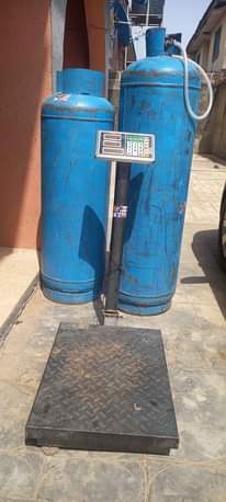 A picture of Two 50kg Cylinder and scale for sale