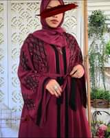 A picture of New zoom Material Dubai ABAYA