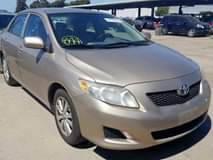 A picture of Tokunbo Clean Toyota Corolla 2009 N1 900 000 naira available