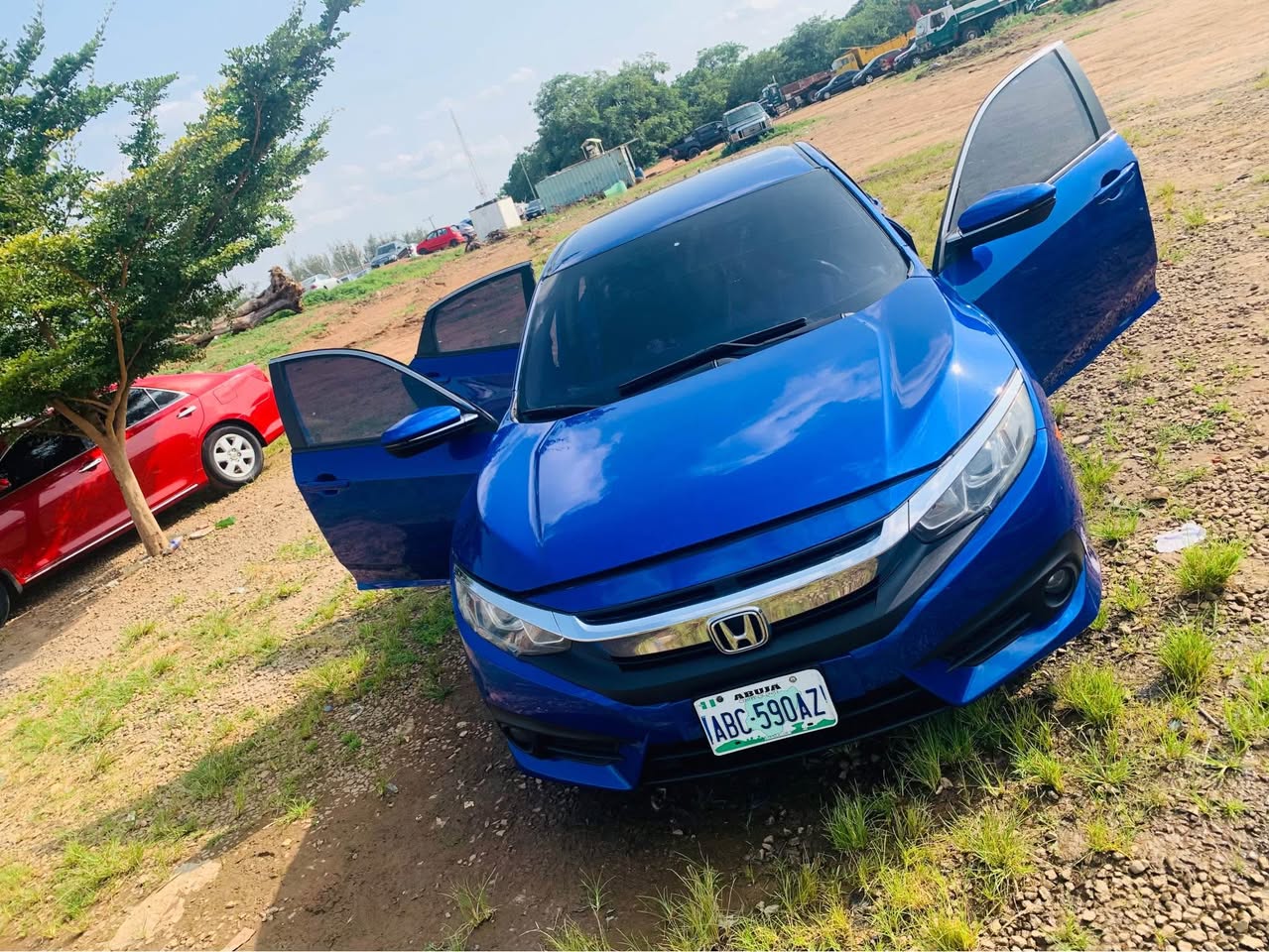 A picture of Honda civic 2018 model