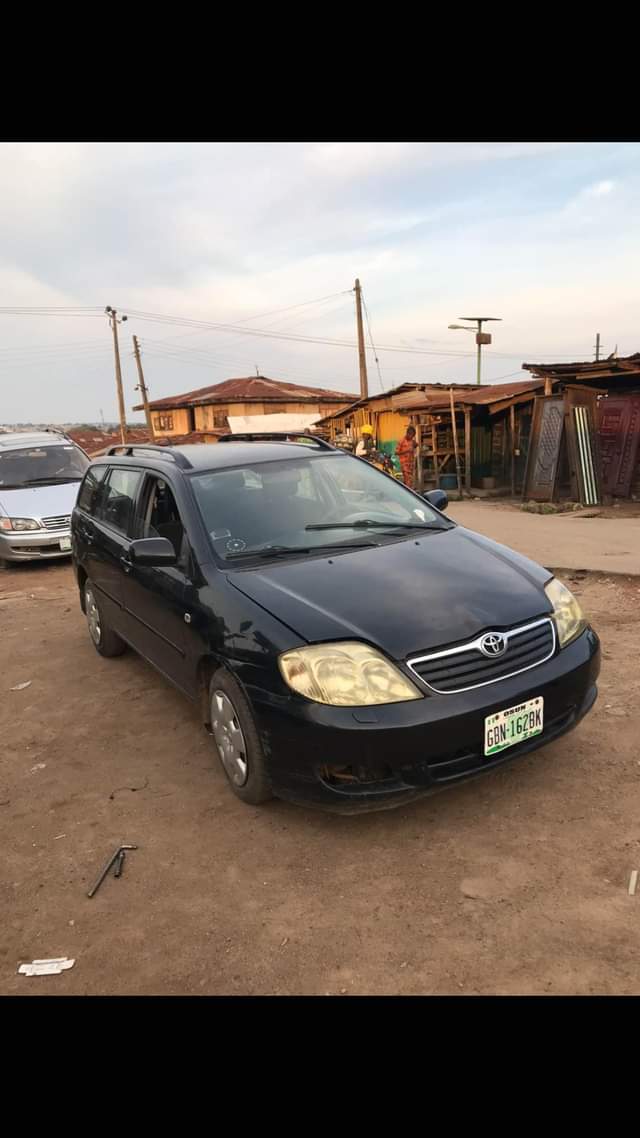A picture of Available for sale first body Toyota Corolla Obama wagon 3.750
