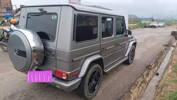 A picture of Distressed MERCEDES BENZ 2015 G63 AMG MODEL