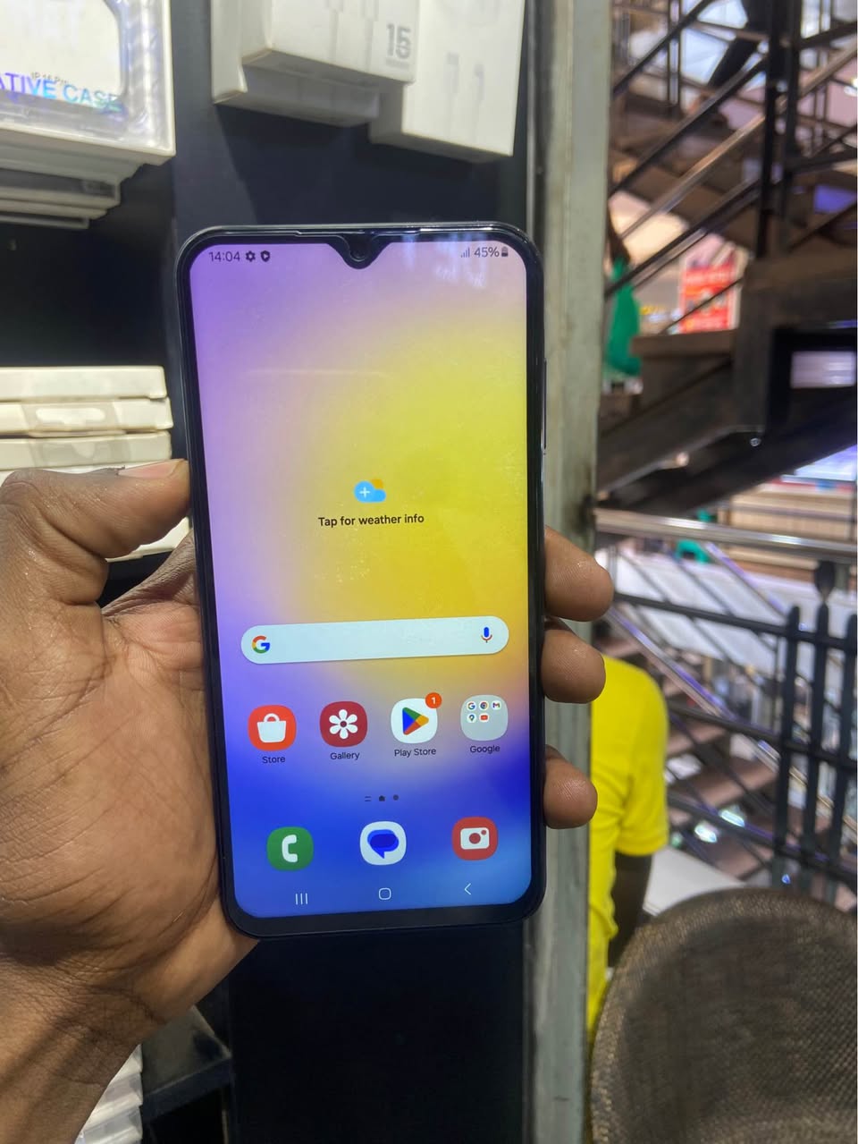 A picture of Samsung A25 256gb