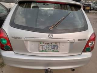 A picture of Mazda 323