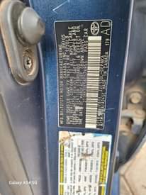 A picture of Sharp 2006 corolla with nothing to fix flashed but no