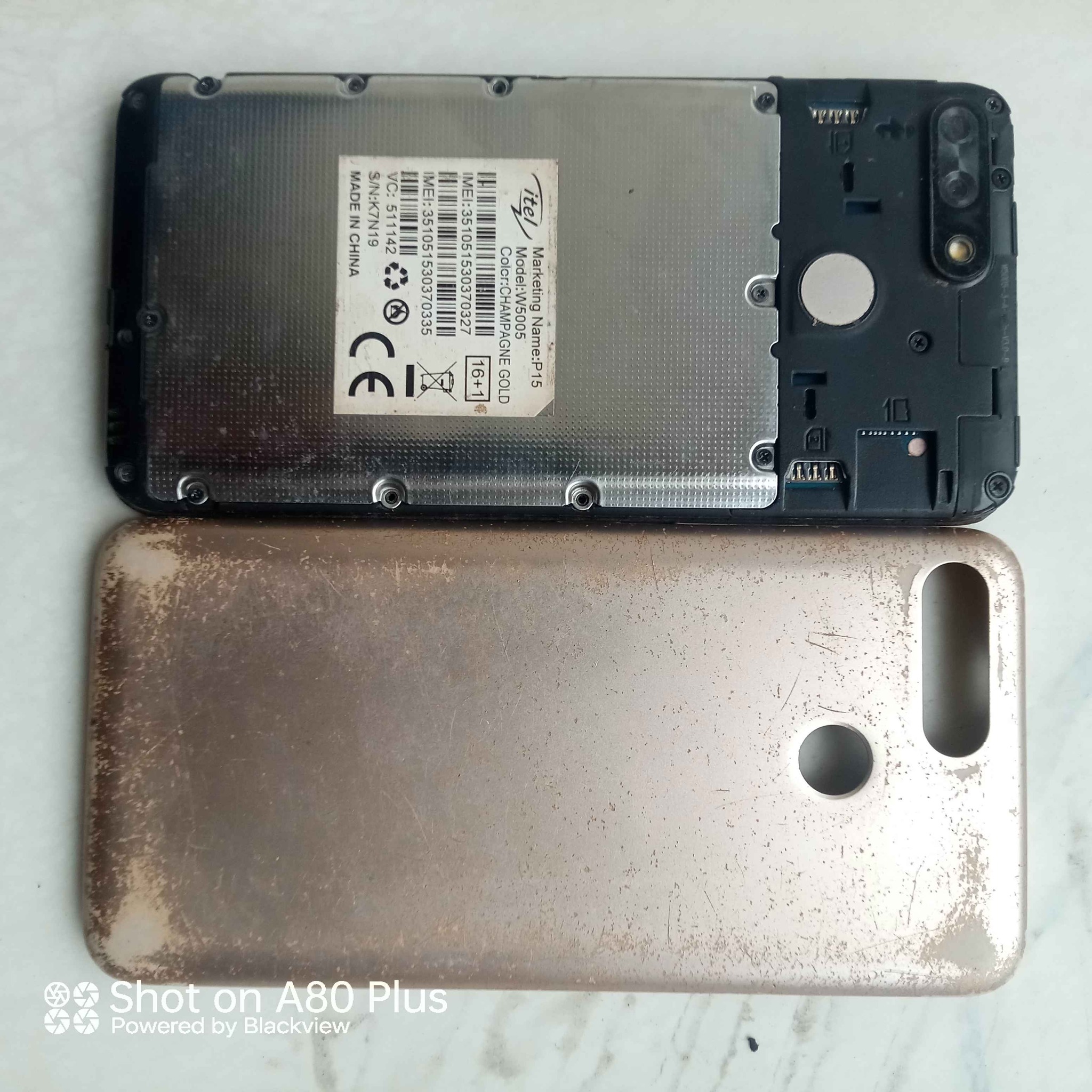 A picture of Itel P 15 Smart phone
