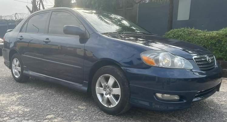 A picture of Toyota Corolla 2008 model Foreign used Total accident free Clean
