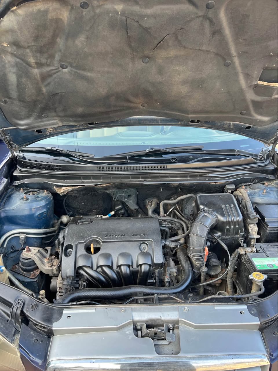 A picture of Tokunbo grade 2009 Hyundai Elantra with absolutely nothing to fix.