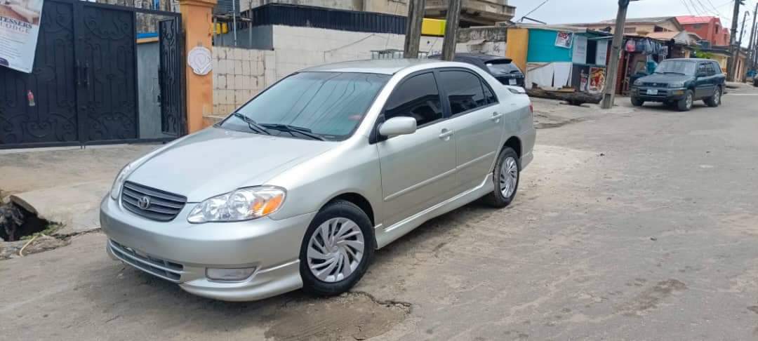 A picture of Registered toyota Corolla 04 Engine and gear untouched Good suspension