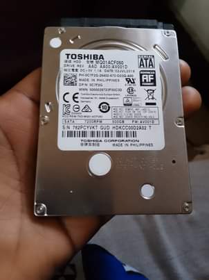 A picture of Hard disk ya Laptop pia unaweza ukatumia kama external GB