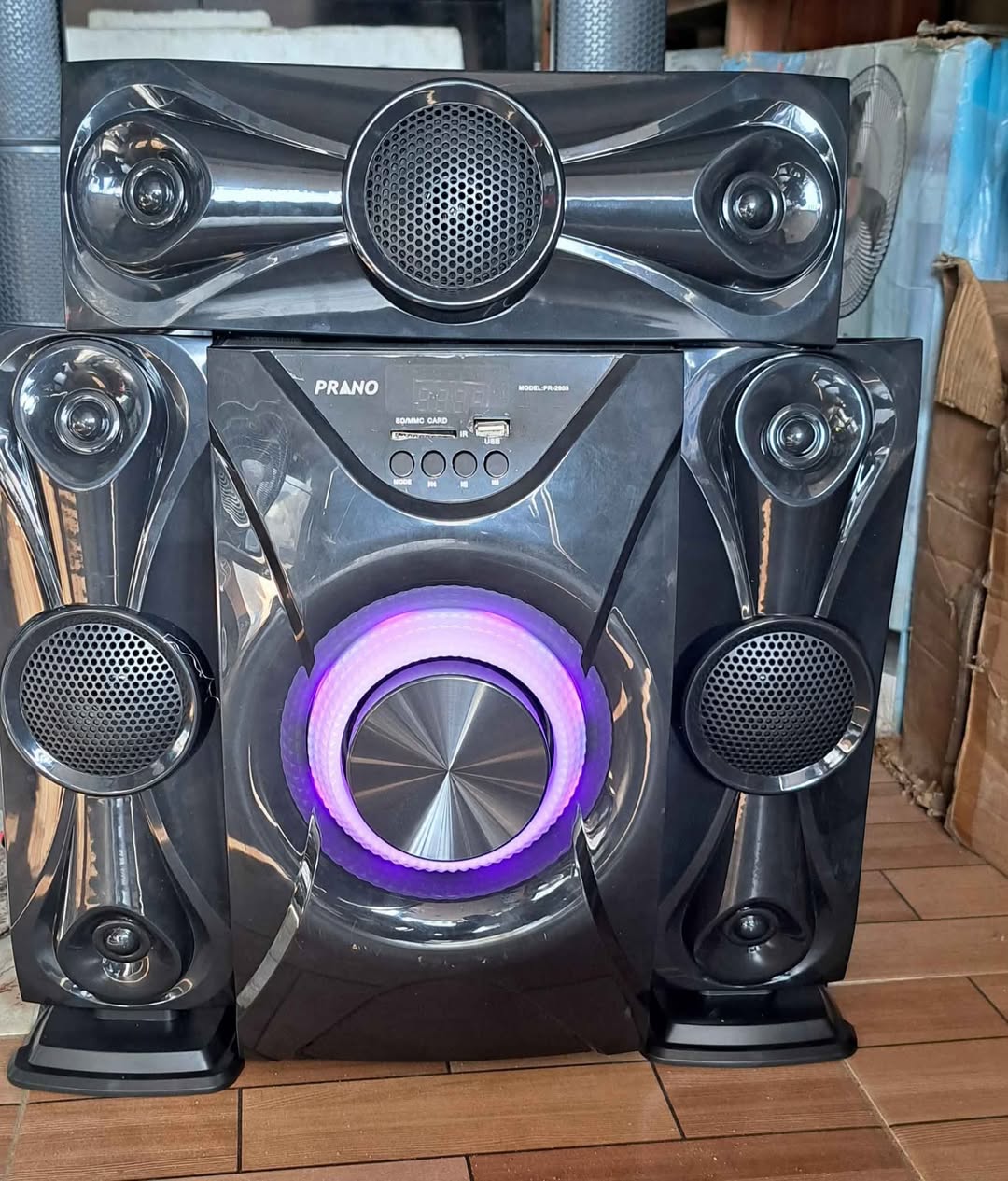 A picture of HOMETHEATER URIEL TEK GLOBAL CHOICE SHOP ADDRESS IS AT ELEME
