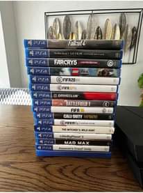 A picture of Playstations