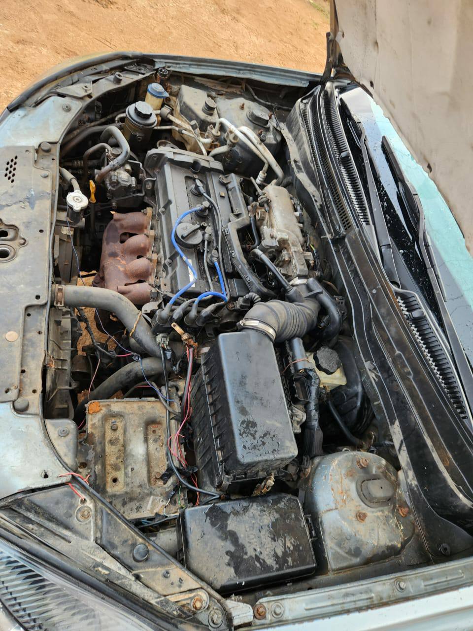 A picture of Kia Rio manual transmission
