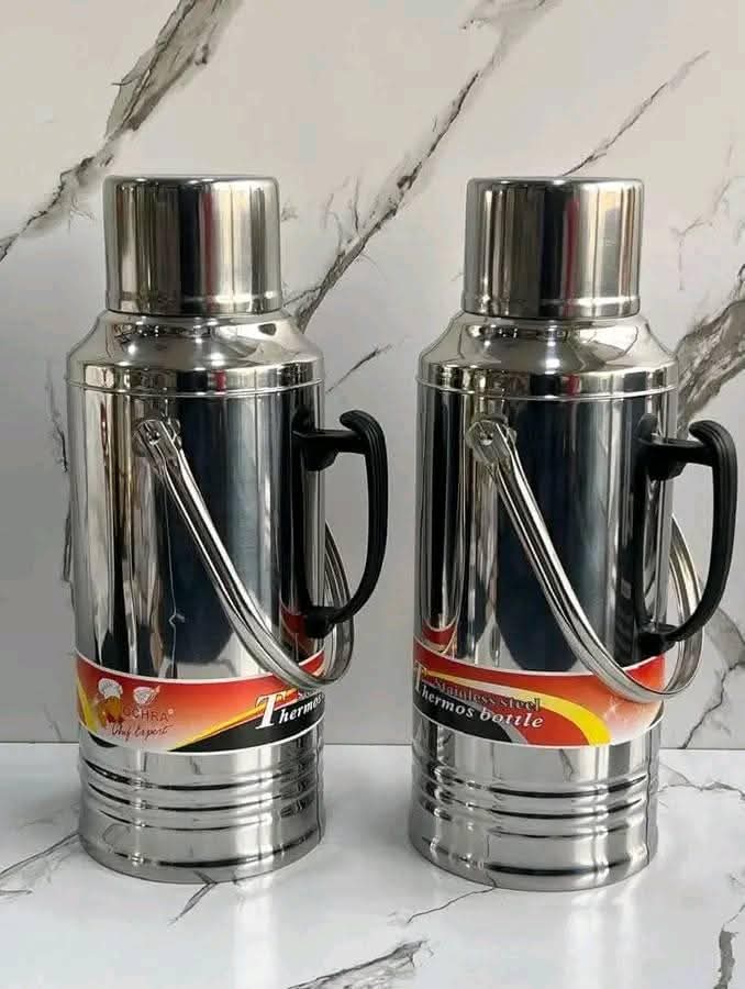 A picture of Hisense deep freezer and stainless steel warm water