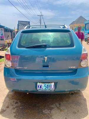 A picture of FIRST BODY UNTEMPERED COROLLA ENGINE DISTRESS USED PONTIAC VIBE 2009