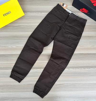 A picture of Khaki trousers
