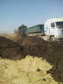 A picture of Black topsoil and compost mix weed free
