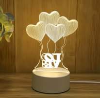 A picture of 3D lamp