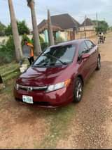 A picture of Honda civic 2007 model 4 sale Clean body and interior