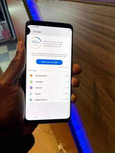 A picture of Samsung S9 plus