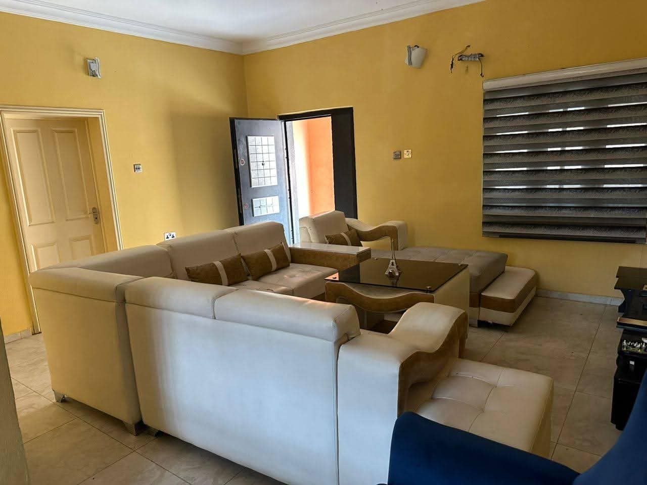 A picture of Imported lifemate sofa with center table