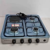 A picture of Gas burners single double and 4 burners