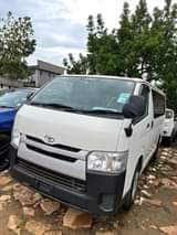 A picture of Toyota hiace van popularly known as drone