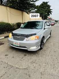 A picture of  Kelly Automobiles NIGERIA USED TOYOTA COROLLA SE YEARS 2007