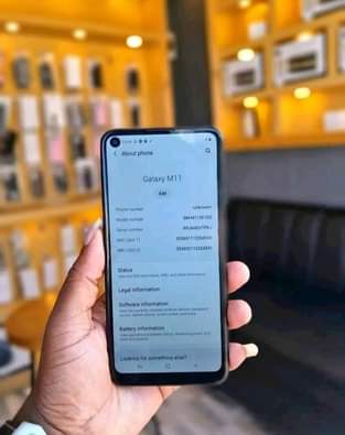 A picture of Samsung M11 storage 32gb bei 120 nipo dsm 0750895005
