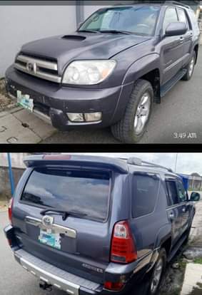 A picture of TOYOTA 4RUNNER MODEL 2006 Nigerian Used Perfect Gearbox Silent Engine