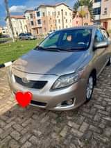 A picture of TOKUNBO STANDARD TOYOTA COROLLA 2010 7 MONTHS REGISTRATION BARELY USED