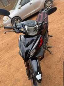 A picture of OLUAYE AUTOS NEO TVS BLACK 6months used very clean like