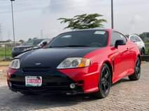 A picture of Clean used HYUNDAI TIBURON 2005 model 1 9m net price