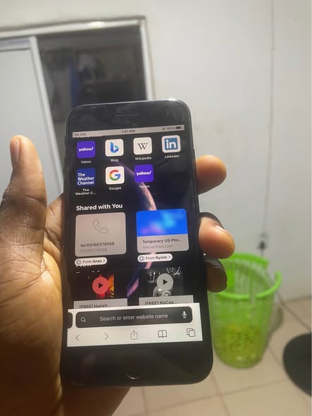 A picture of iphone 8