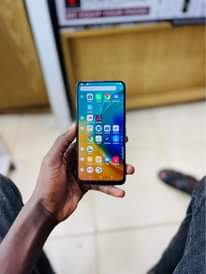 A picture of Tecno Camon 15 premier popup camera 128gb 280k WhatsApp or