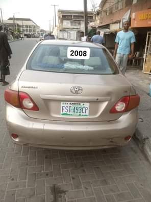 A picture of Kelly Automobiles NIGERIAN USED TOYOTA COROLLA YEARS 2008 PRICE 4