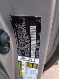 A picture of Pure First Body Toyota sienna 2007 model
