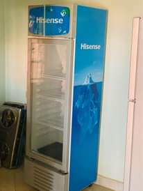 A picture of HISENSE FRIDGE Never Been Used Before Has All Documents