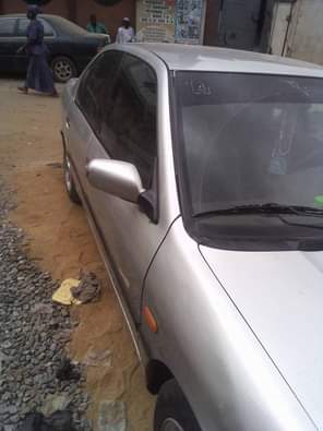 A picture of nissan premera for sale year 2000 contact 08029112901 price 900k