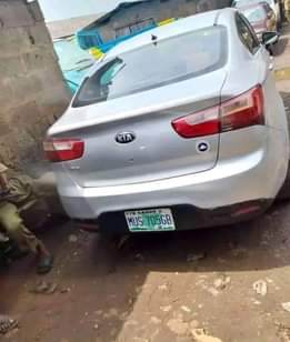 A picture of Kia Rio 2014 model